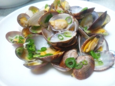 5分で出来ちゃう♪簡単あさりの酒蒸し